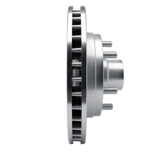 Chevrolet Express 2500 Brake Rotor (1) - Front Right - R1 Concepts - Drilled & Slotted - Silver - `94-`02